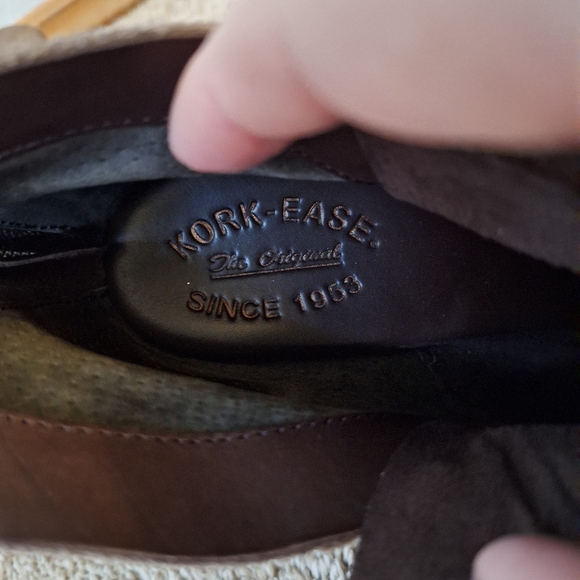 Kork-Ease Shoes Castaneda Women's Bootie size 9 brown leather ankle boot - Picture 7 of 11